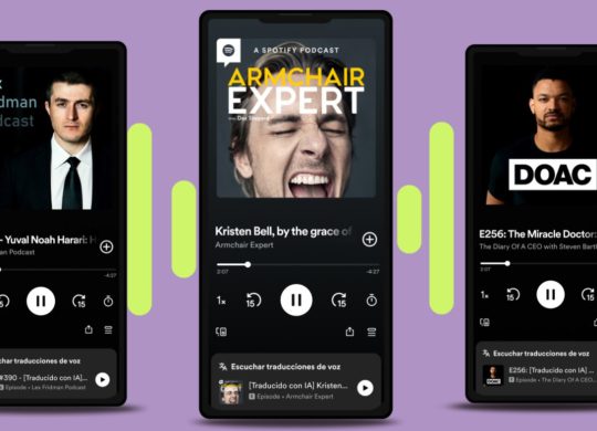 Spotify Podcasts Traduction Intelligence Artificielle