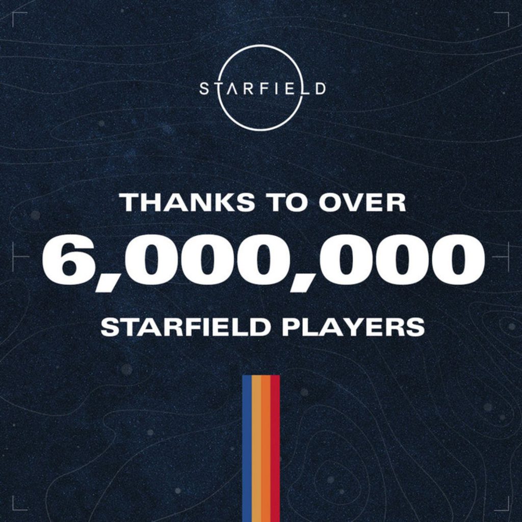 Starfield 6 millions