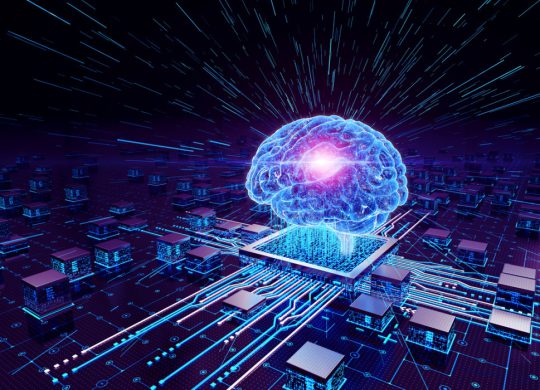 Intelligence Artificielle Cerveau Puce