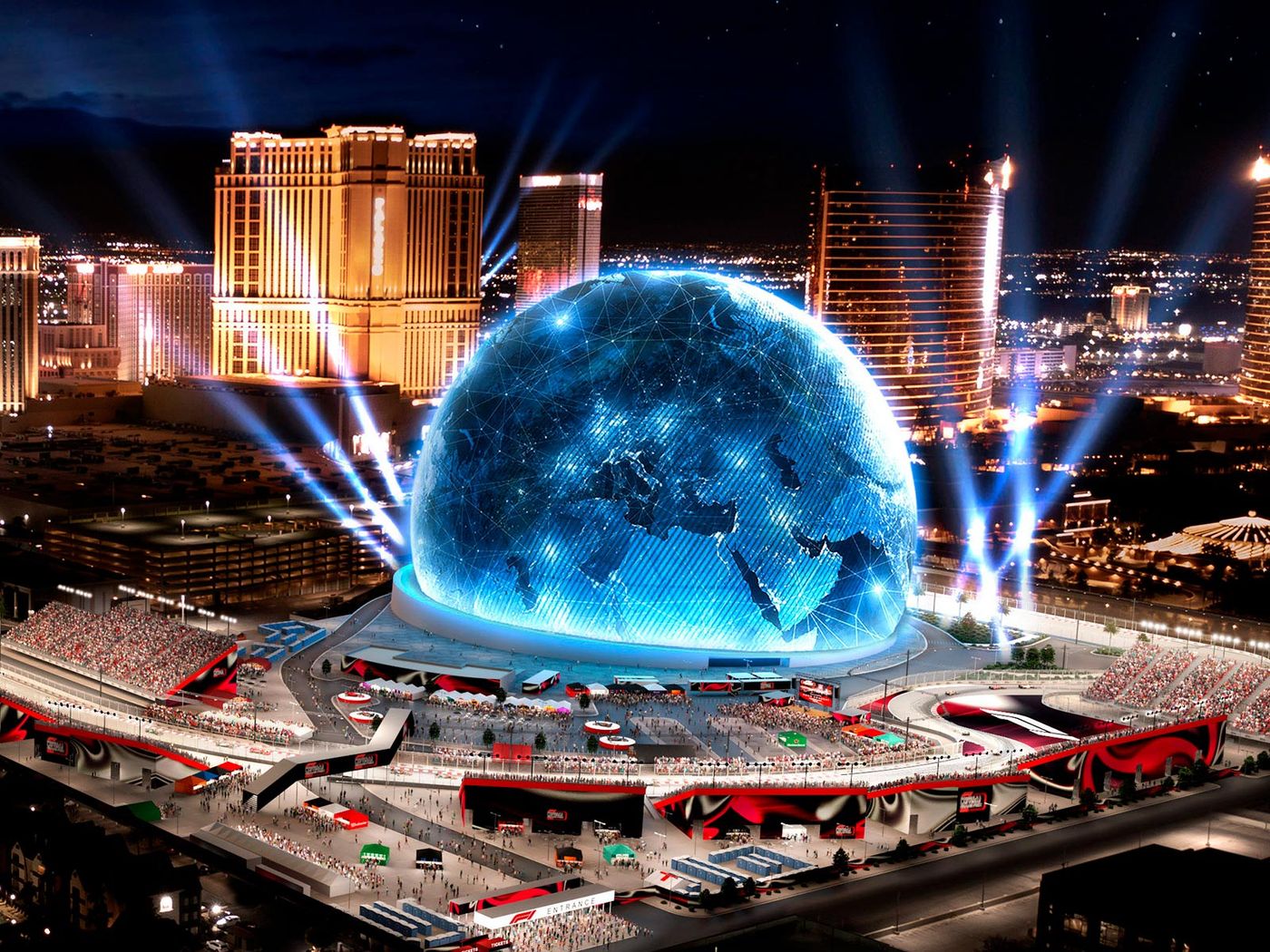 La Sphere de Las Vegas s'appuie sur 150 GPU Nvidia A6000 - KultureGeek