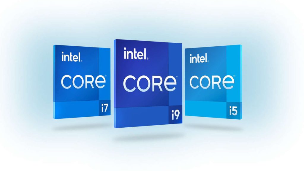 Processeurs Intel i5 i7 i9