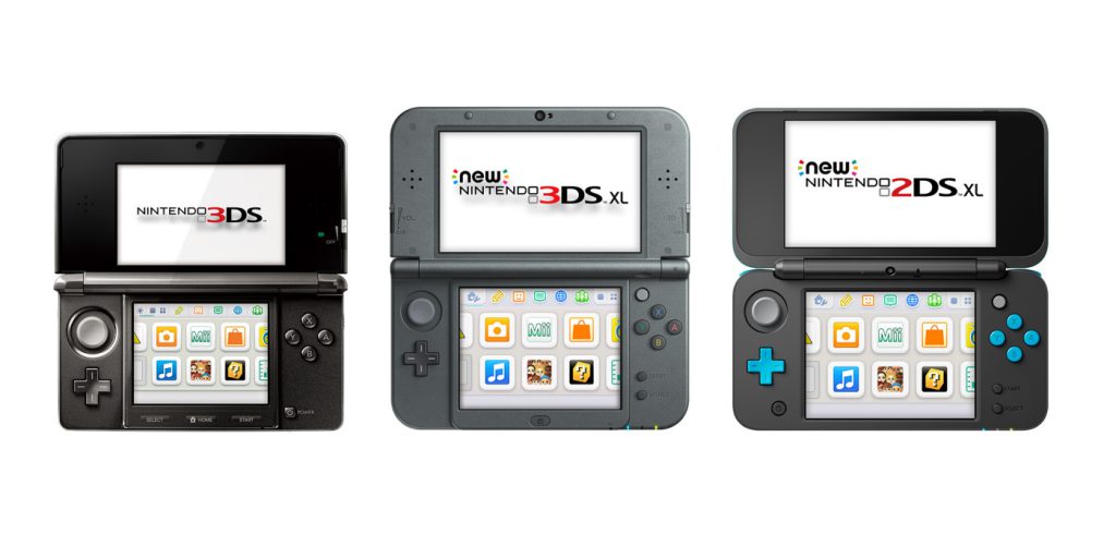 Nintendo 3DS vs 3DS XL vs 2DS XL Famille