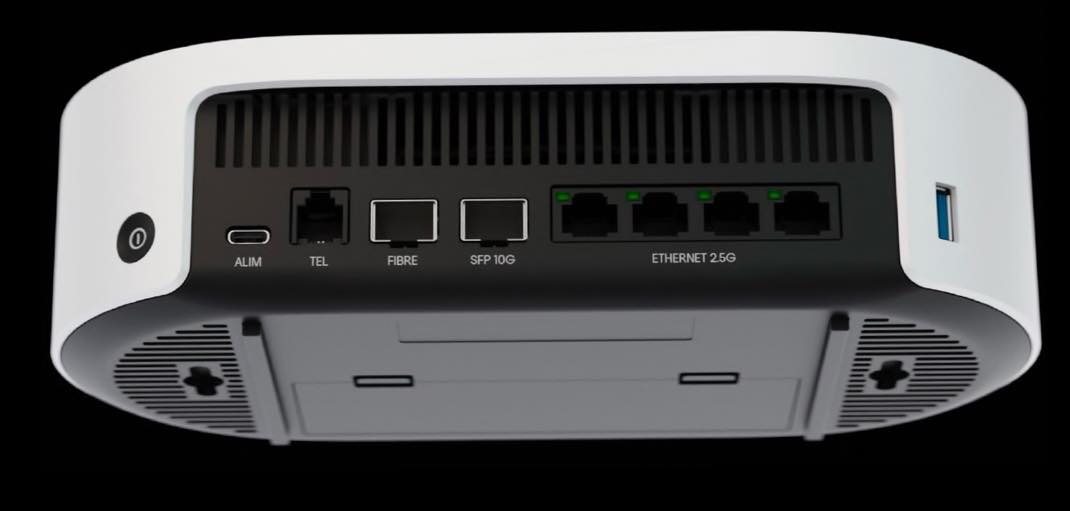 Connectiques Freebox Ultra
