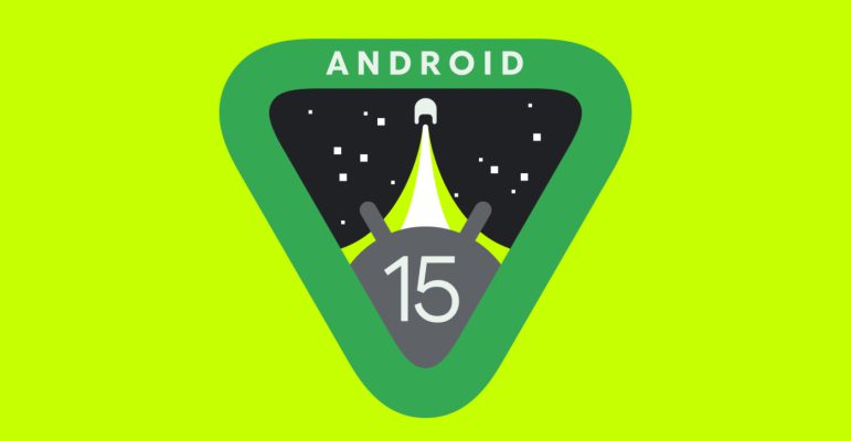 Android 15 Logo Vert