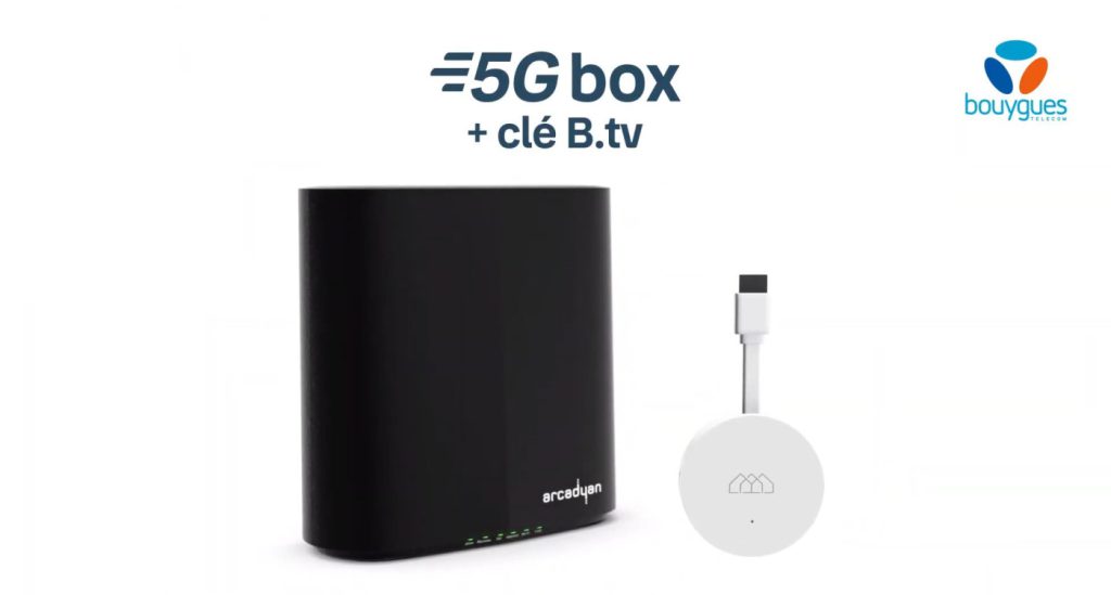 Box 5G Bouygues Telecom Cle TV