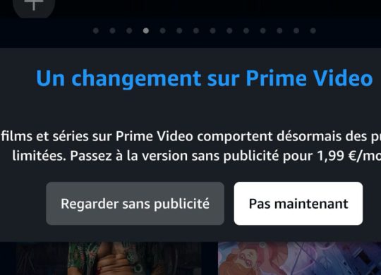 Amazon Prime Video Publicites France