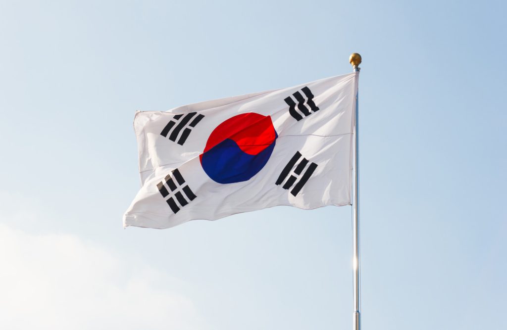 Drapeau Coree du Sud