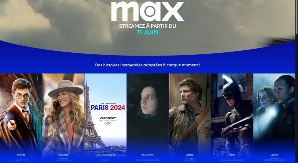 Max Streaming Date de Sortie France