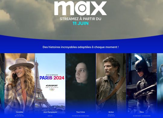 Max Streaming Date de Sortie France