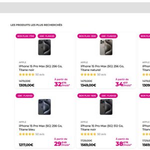 Image article Pixmania, la boutique d’e-commerce qu’il vous faut lors de l’achat de votre iPhone 15 Pro Max