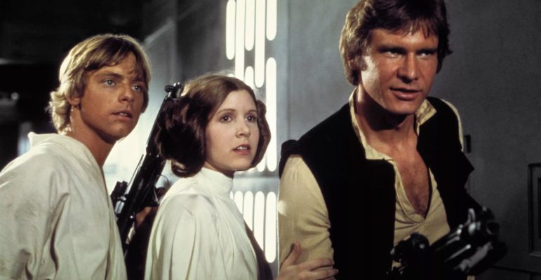 Star Wars Luke Skywalker Princesse Leia Han Solo