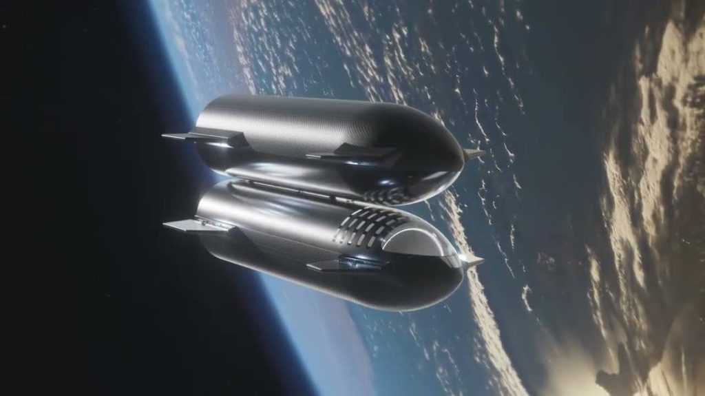 Starship refueling in space