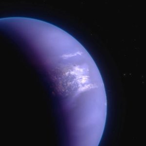 Image article James Webb détecte sur une exoplanète des vents supersoniques de plus de 8000 km/h !