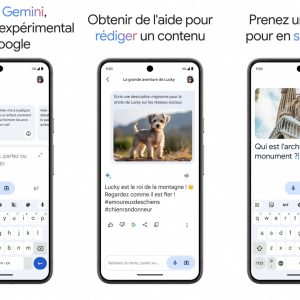 Image article Gemini : Google lance l’application de son IA en France