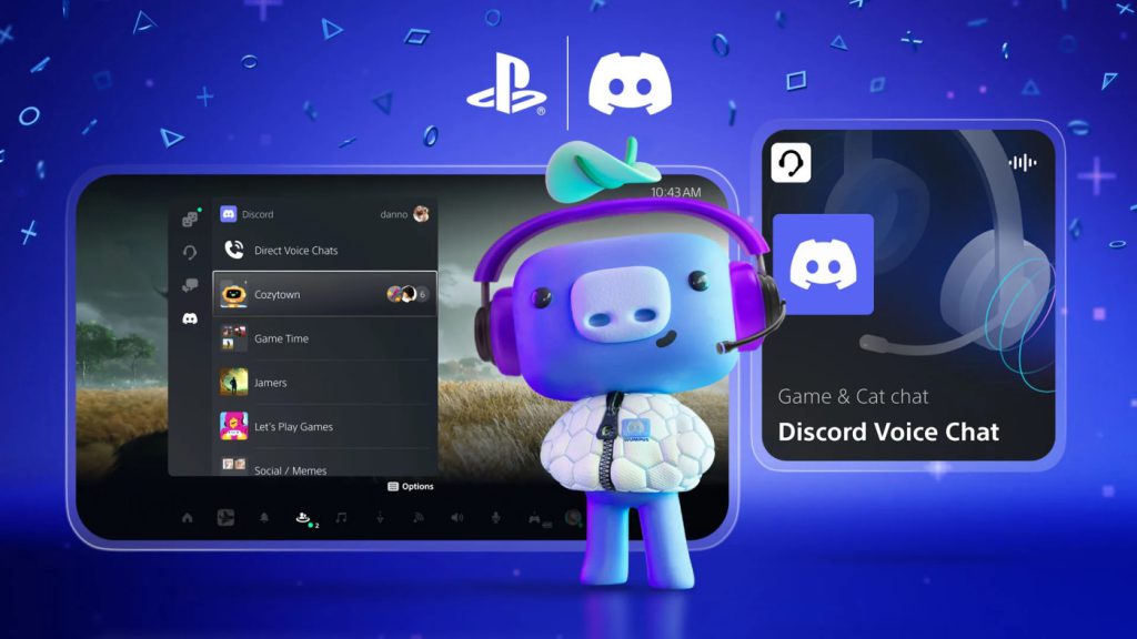 PlayStation 5 PS5 Rejoindre Chat Vocal Discord