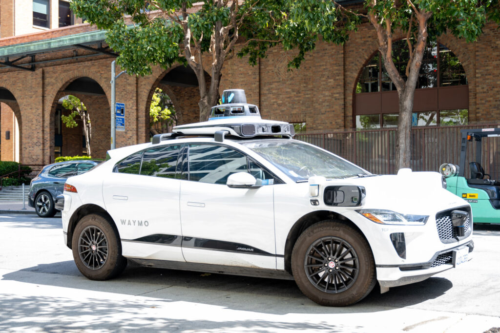 Waymo Voiture Sans Chauffeur Robotaxi