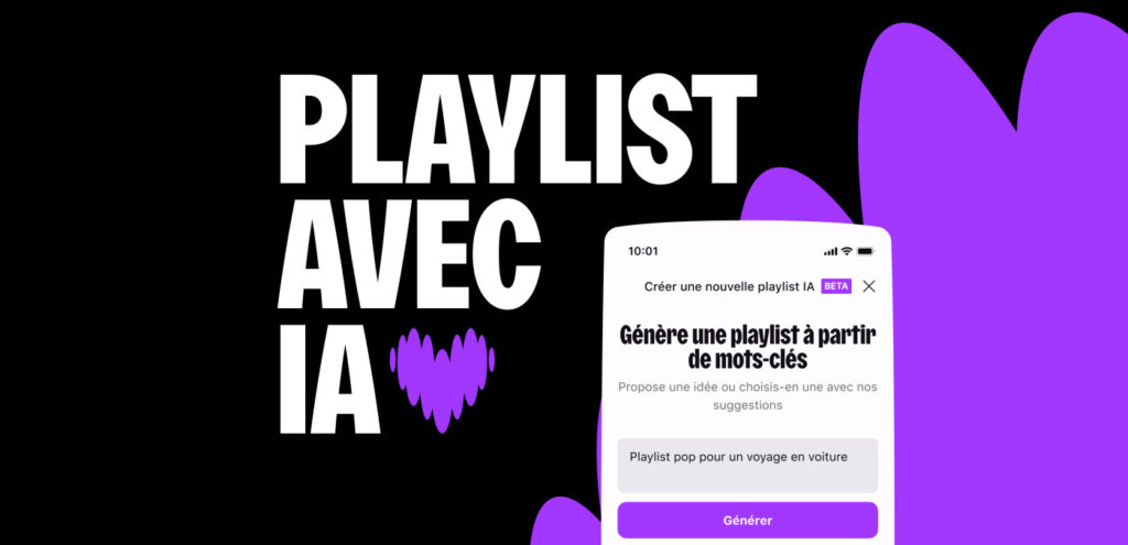 Deezer Playlist Avec IA