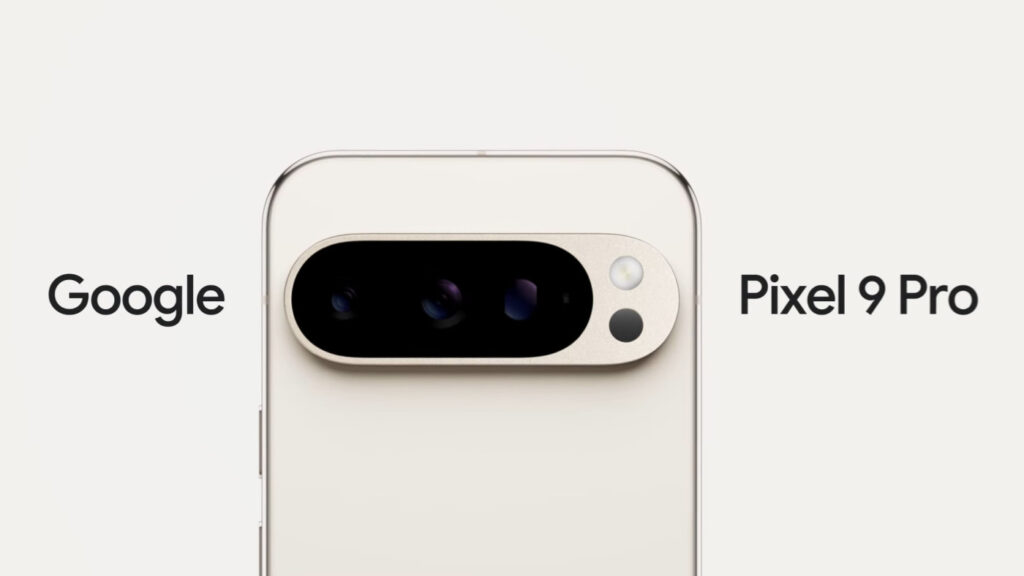 Google Pixel 9 Pro Arriere Bloc Photo