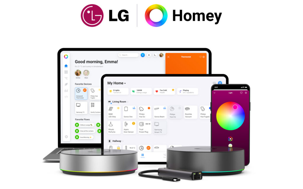 LG Homey Logos