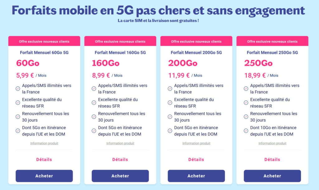 Lebara Forfaits Mobiles Juillet 2024