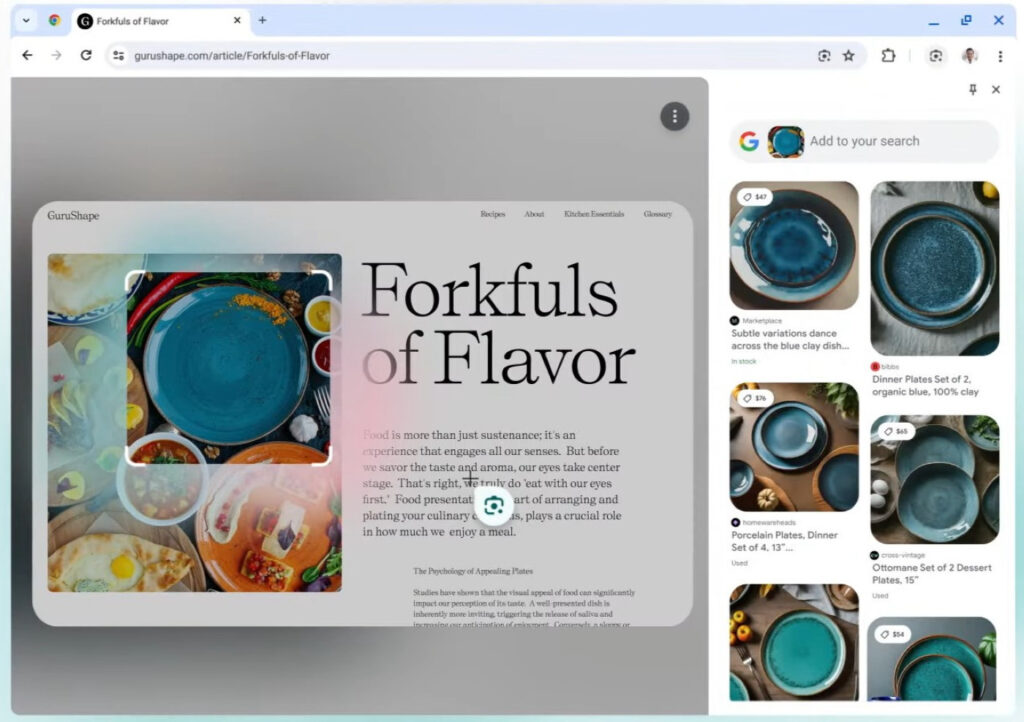 Chrome Google Lens