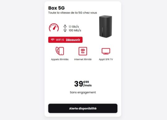 SFR Box 5G