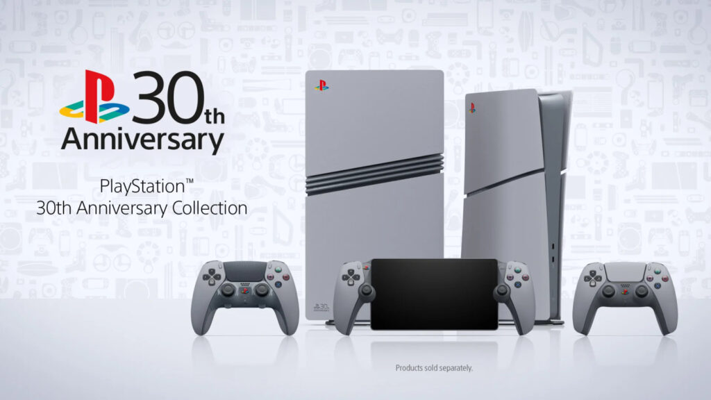 PS5 et PS5 Pro Grise Edition Limitee 30 Ans PlayStation