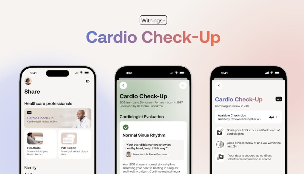 Withings Cardio Check Up