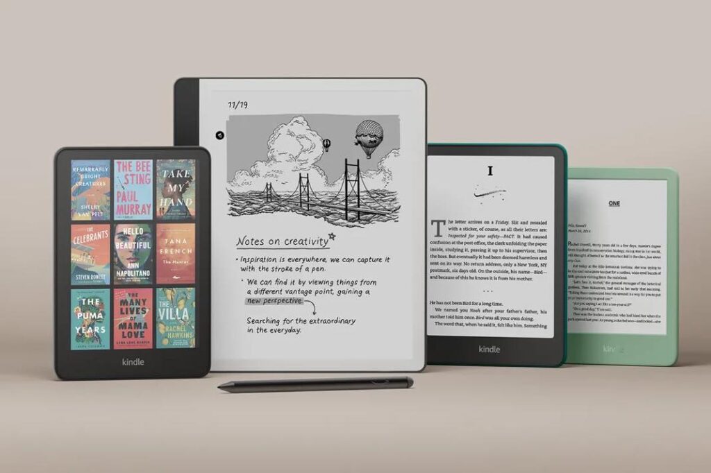 Kindle modèles 2024