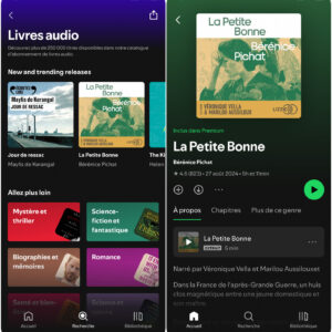 Image article Spotify propose maintenant les livres audio en France