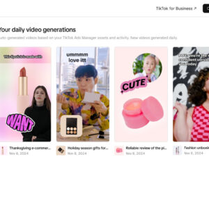 Image article TikTok dévoile un outil d’IA pour créer des publicités à la demande