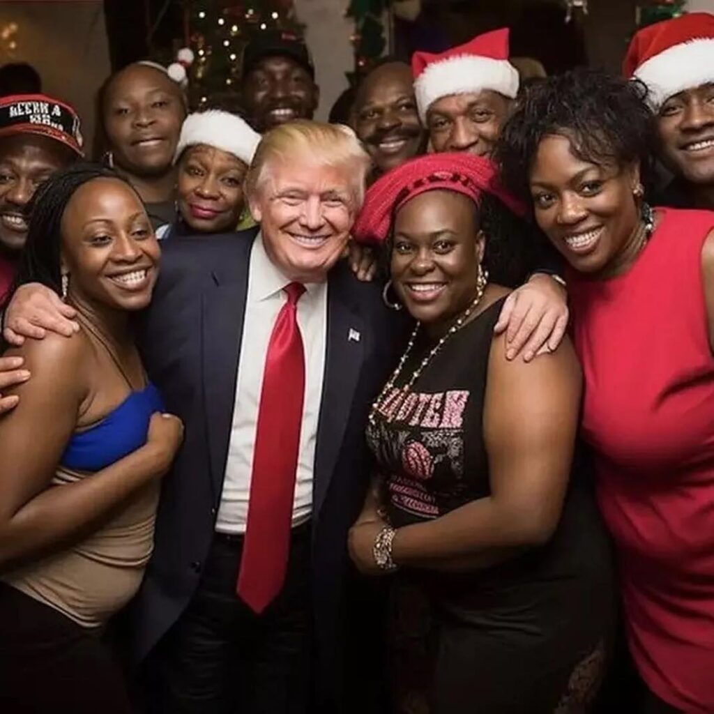 Trump black voters IA