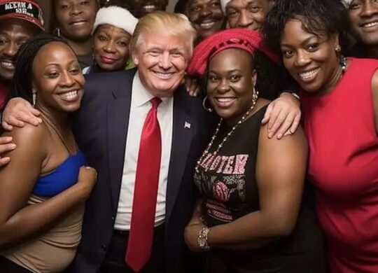 Trump black voters IA