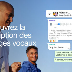 Image article WhatsApp va proposer la transcription des messages vocaux