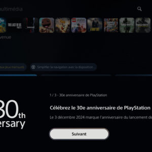 Image article La PS5 ajoute le son de démarrage de la PlayStation 1 + les thèmes des PS1, PS2, PS3, PS4 et 30e anniversaire