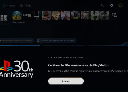 PS5 Theme 30e Anniversaire