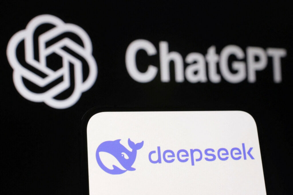 ChatGPT DeepSeek Logos