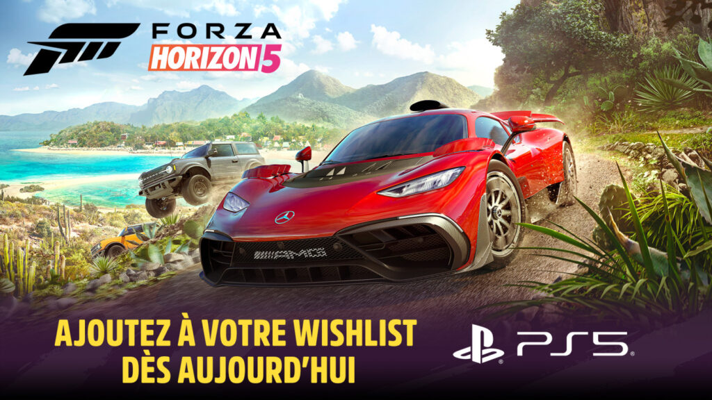 Forza Horizon 5 PS5 Annonce