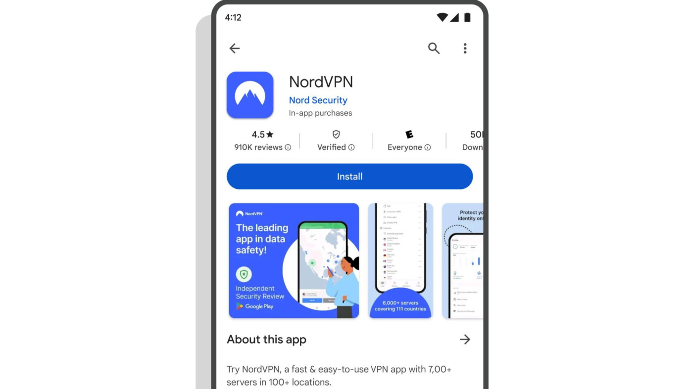 Le Google Play Store se met à identifier les VPN de confiance sur Android