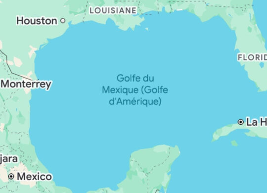 Google Maps Golfe Mexique Amerique