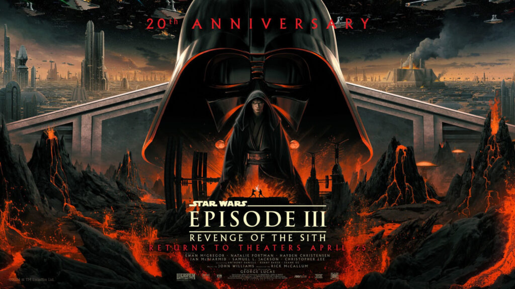 Star Wars 3 La Revanche des Sith Affiche 20 Ans