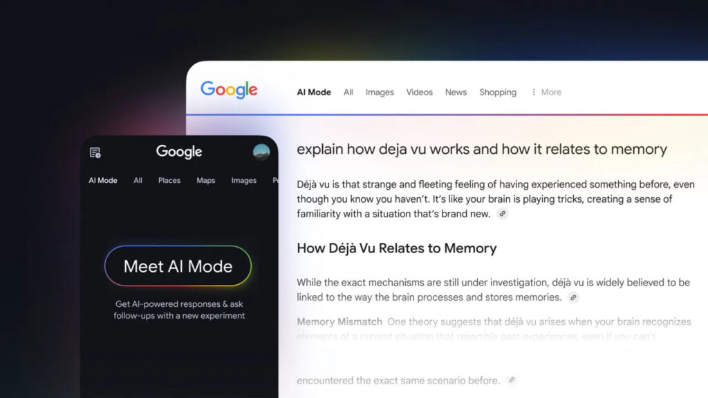 Google Mode IA Moteur de Recherche