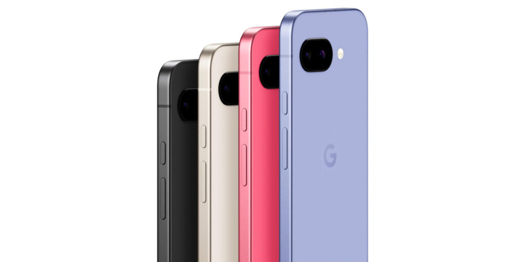 Google Pixel 9a Arriere Coloris