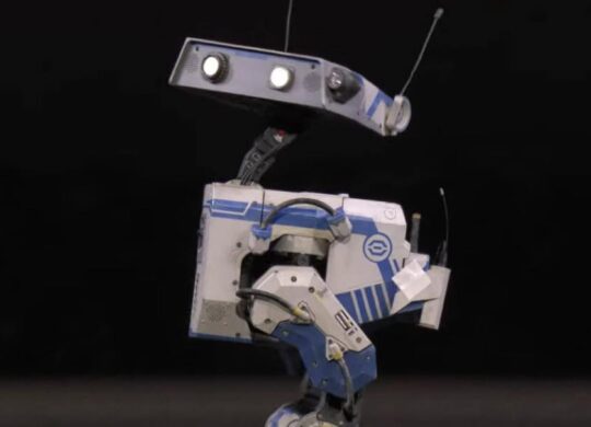 Robot Blue Nvidia