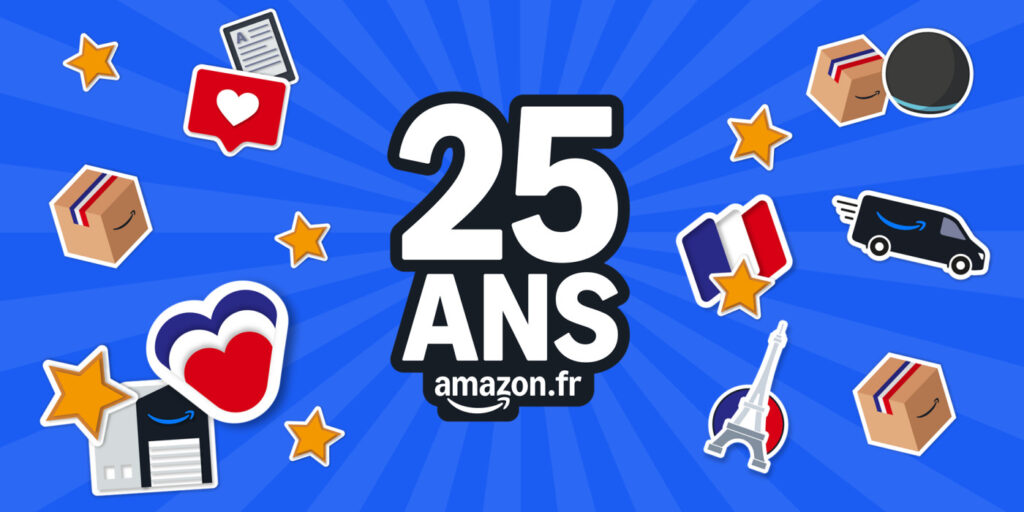Amazon France 25 Ans