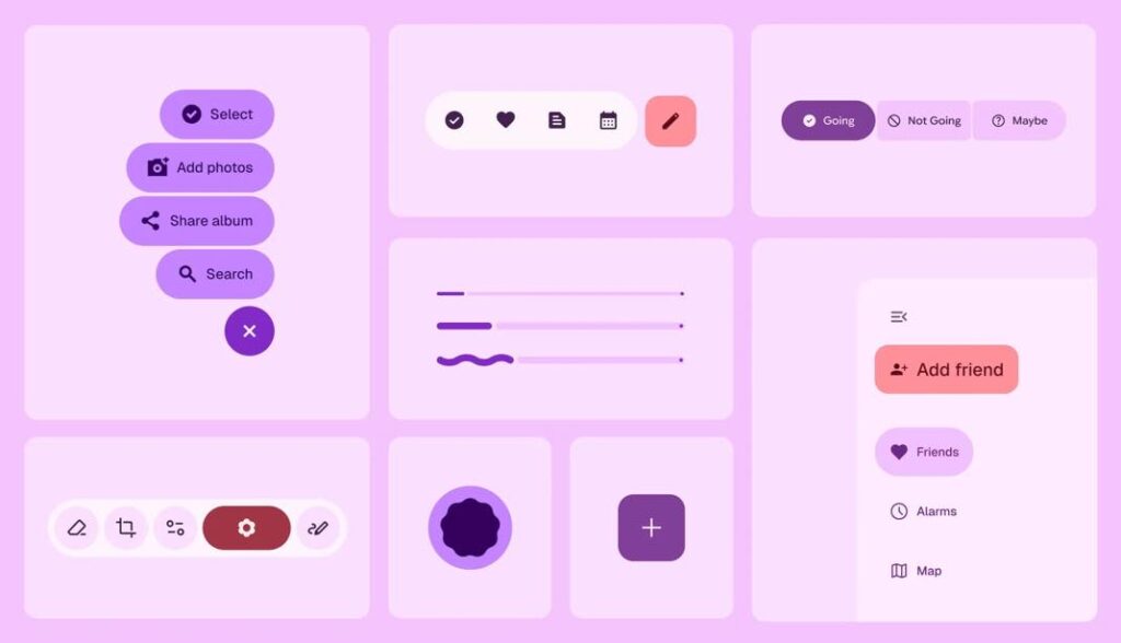Android Material 3 Design 