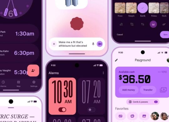 Android new interface