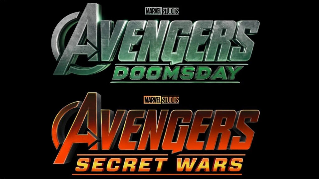 Avengers Doomsday et Secret Wars Logos
