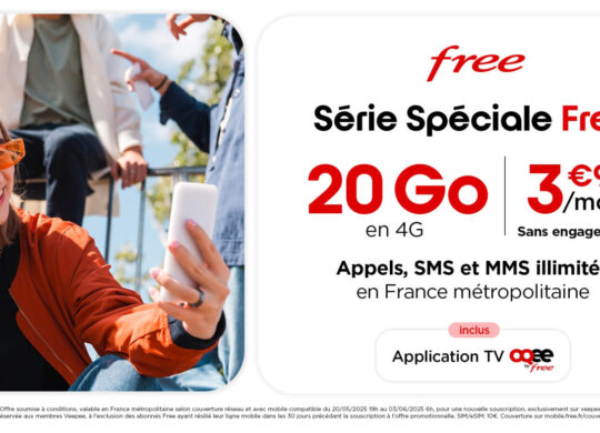 Free Mobile Forfait 3.99 Euros Mai 2025