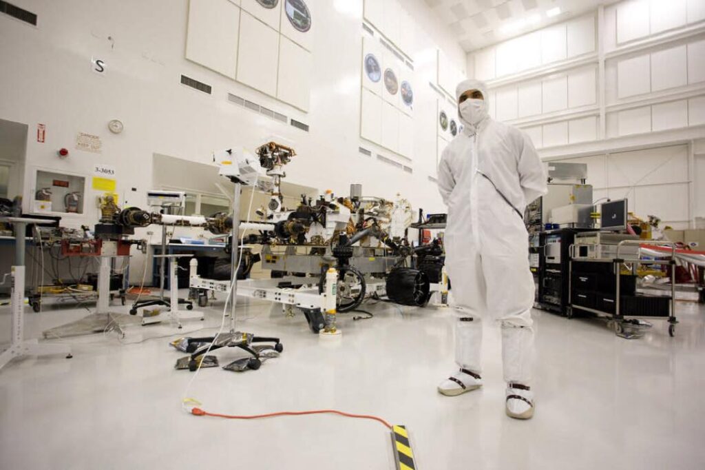 NASA JPL Salle blanche